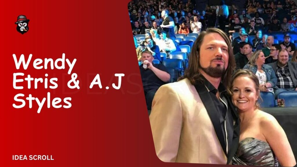 Wendy Etris and A.J. Styles